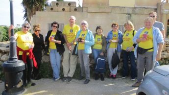 Bethlehem f’Ghajnsielem clean-up by the Gozo Anglican Action Group