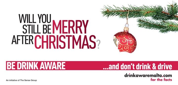 Drinkawaremalta uses hard-hitting messages for this festive season
