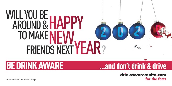 Drinkawaremalta uses hard-hitting messages for this festive season