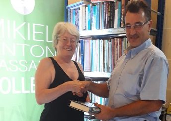 Over €3,000 worth of books donated to MAV College Gozo VPA