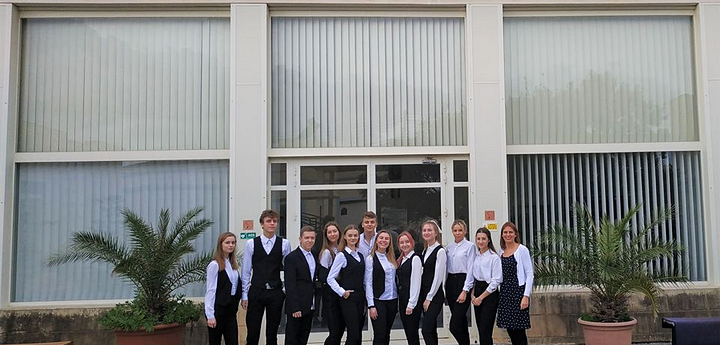 Polish students attend the Institute of Tourism Studies in Qala