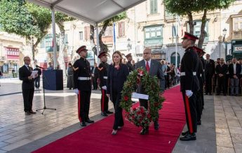 Gozo commemorates Remembrance Day with ceremony in Victoria