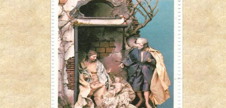 SMOM Christmas stamps on display at Il-Hagar Museum in Gozo