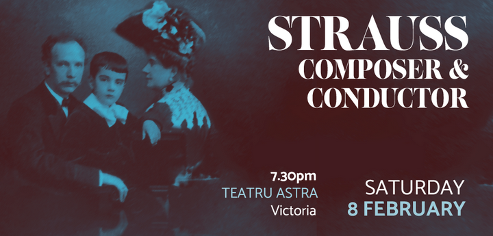 Strauss Composer and Conductor with the MPO at the Astra, Gozo