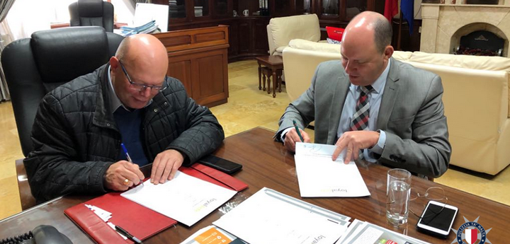 Police and TCTC Malta sign Memorandum of Understanding on courses