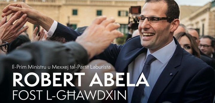 Prime Minister Robert Abela in Gozo on Saturday morning