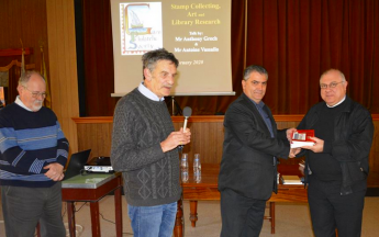 Gozo Philatelic Society school visits to promotes stamp collecting