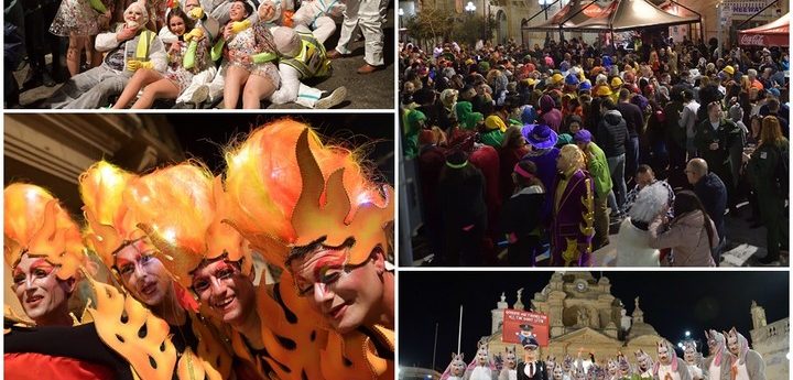 Nadur Spontaneous Carnival attracts thousands on opening night