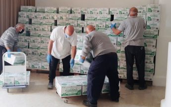 Malta Trust Foundation receives 20,000 face masks from China