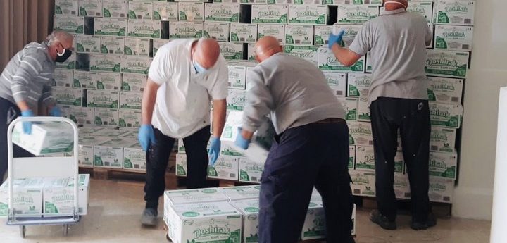 Malta Trust Foundation receives 20,000 face masks from China