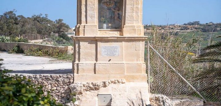 Restoration completed on Our Lady of Loreto niche in Victoria