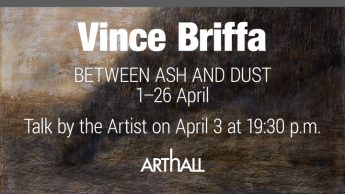 Artist’s Talk – Between Ash and Dust by Vince Briffa at Arthall