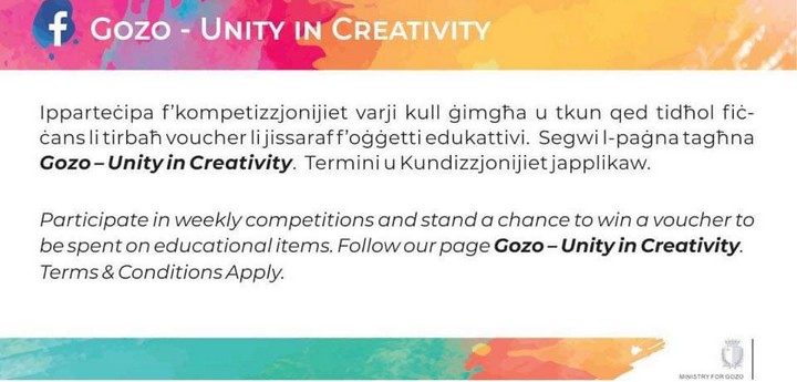 Gozo – Unity in Creativity: online platform for visual and creative arts