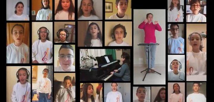 Virtual Choir – SCJ Children’s Choir sing Agnus Dei – a children’s prayer