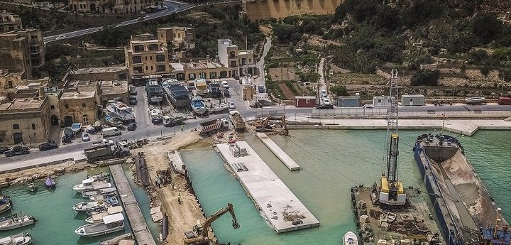 Mgarr Port Marina project expected to be completed by start of next year