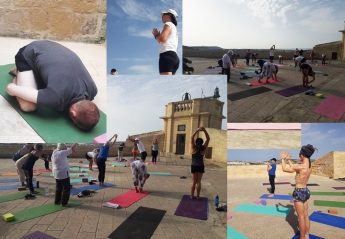 Celebrate second International Yoga Day and Summer Solstice in Gozo Celebrate second International Yoga Day and Summer Solstice in Gozo