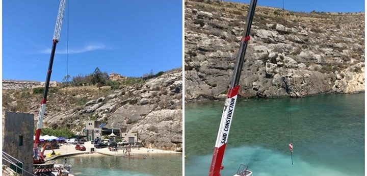 ERA halts work at Mgarr ix-Xini following reports of silt seepage into sea