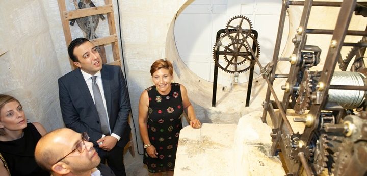 €12,000 restoration of 18th century clock mechanism at the Citadel