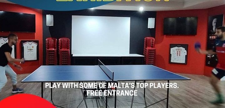 Local enthusiasts invited to Gozo table tennis exhibition on Sunday