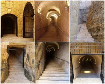 Sally ports leading up to the Cittadella re-opened once again