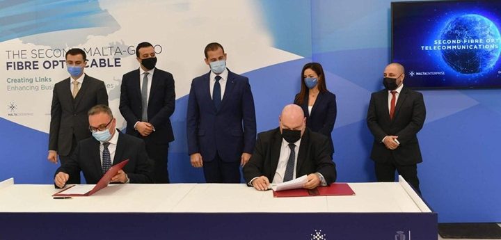 Second fibre optic cable inaugurated between Gozo and Malta