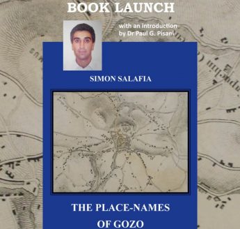 Gozo place names by Simon Salafia, Volume 1 launch at Il-Hagar Gozo place names by Simon Salafia, Volume 1 launch at Il-Hagar