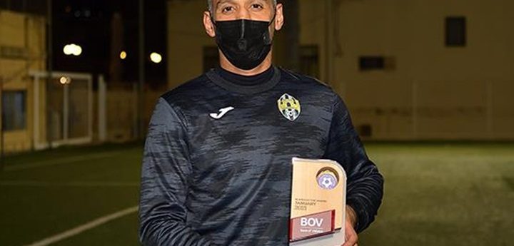 John Camilleri of Ghajnsielem FC is BOV GFA player of the month