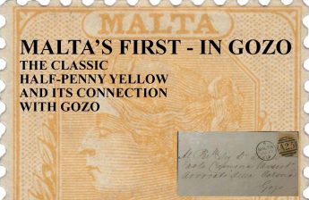 Malta’s First Stamp- Halfpenny Yellows on display at Il-Hagar Malta’s First Stamp- Halfpenny Yellows on display at Il-Hagar