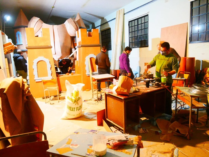 Gozo Visual & Performing Arts School unveils its Carnival Float