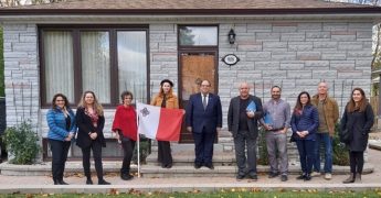 Consul General of Malta to Canada visits Gozitan/Maltese community