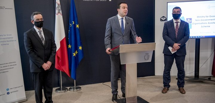 €120,000 scheme launched for Gozo NGOs, 10 NGOs also receive funding