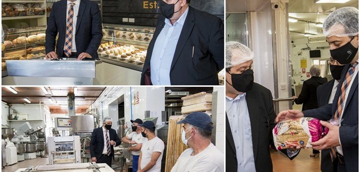 Gozo Minister visits David’s Bakery and its expanded operations