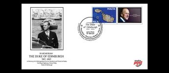 Tribute to the Duke of Edinburgh – personalised Stamp/Cover
