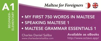 Maltese for Foreigners books now available on online platform