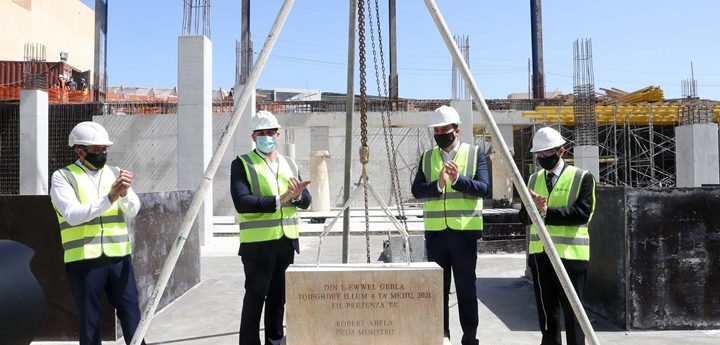 Foundation stone laid for new Gozo Aquatic and Sports Centre