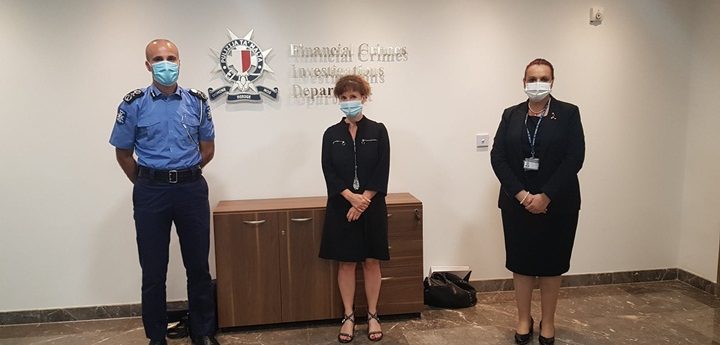 British High Commissioner visits Financial Crimes Investigation Department