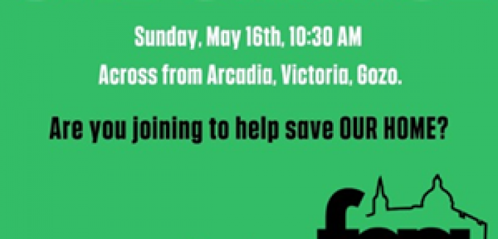 Gozo residents protest on Sunday: One Island, One Chance – Save Gozo