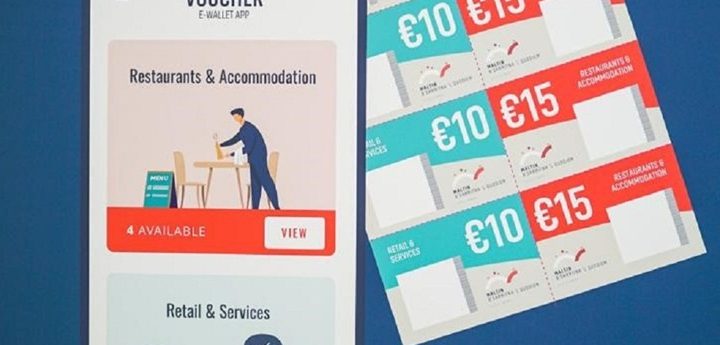 Around €1.5 million in government vouchers already spent in first week