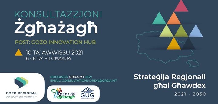 Public consultation for Gozo’s youth and young residents on Regional Development Strategy