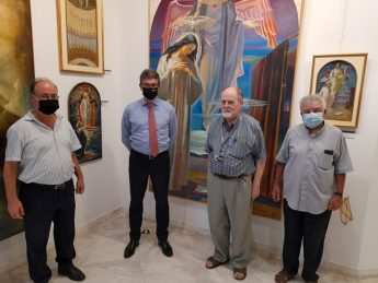 HSBC Malta loans paintings for the Emvin Cremona Gozo exhibition