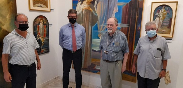 HSBC Malta loans paintings for the Emvin Cremona Gozo exhibition