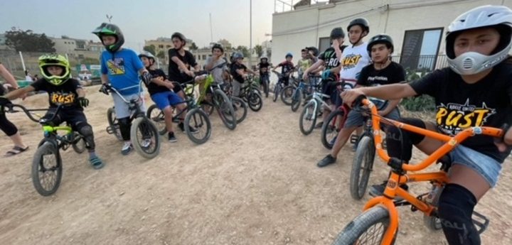 Ghajnsielem’s pump track for BMX and MTB riders proves very popular