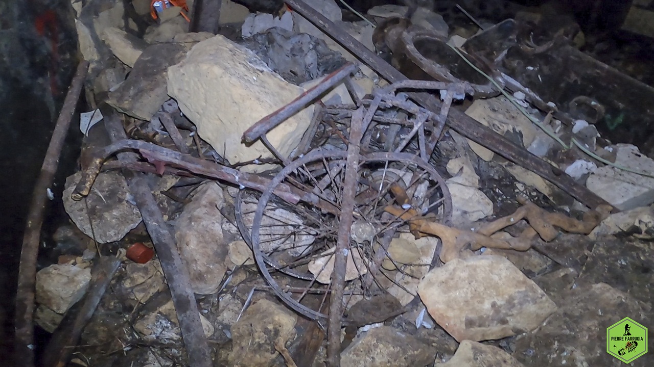 Underground exploration of the Mgarr ix-Xini Pumping Station.in Gozo