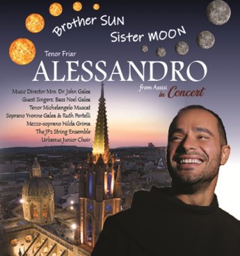 International tenor Friar Alessandro in Gozo concert – Brother Son, Sister Moon