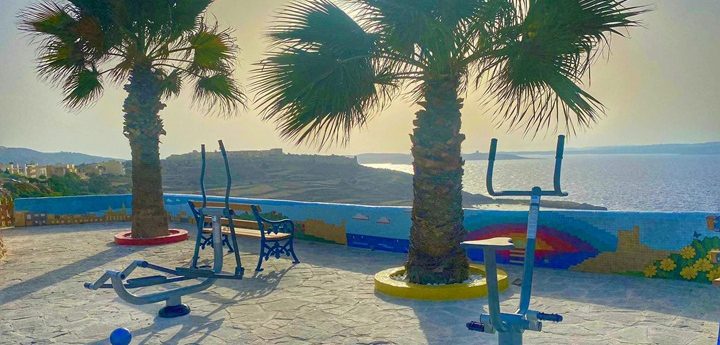 Enjoy one of the best views in Gozo and keep fit at the same time