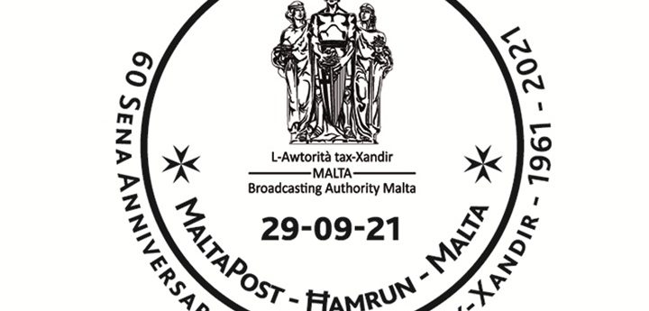 60th Anniversary of the Broadcasting Authority – Special Handstamp