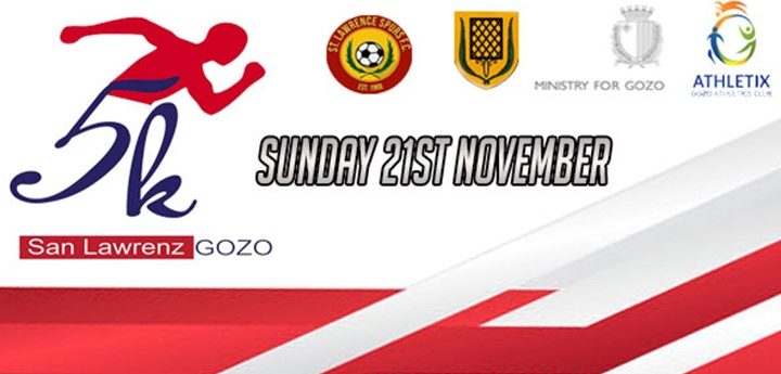 Registration open for the San Lawrenz 5k Run in aid of Dar il-Kantuniera
