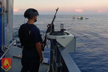 Two Tunisian fishing vessels intercepted by AFM west of Gozo