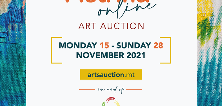 Online arts auction in aid of Malta Community Chest Fund Foundation
