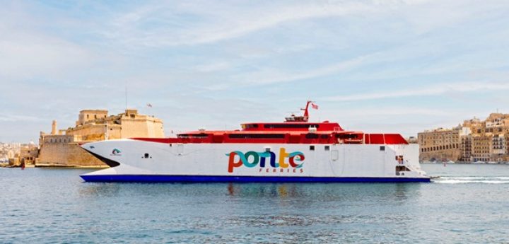 Ponte Ferries Malta-Sicily route starts today with month of offers